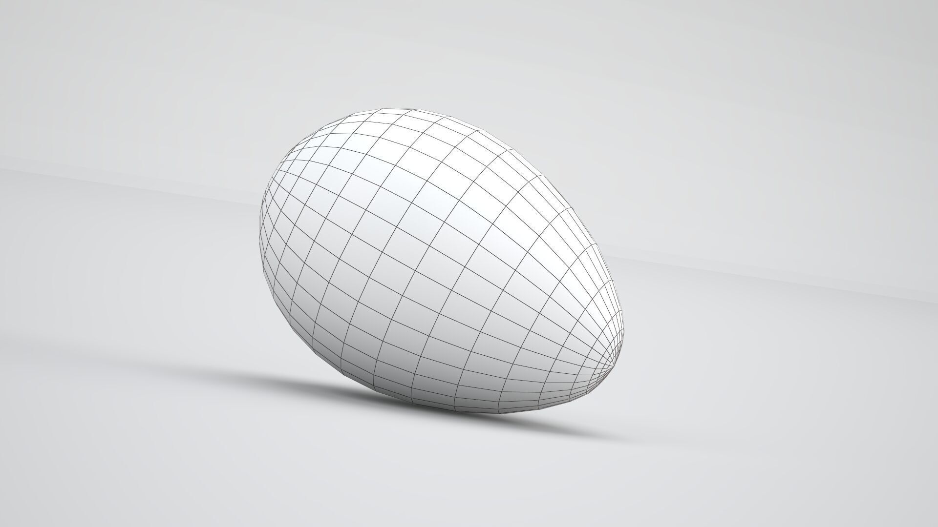Frosted Glass Egg 3D model_11