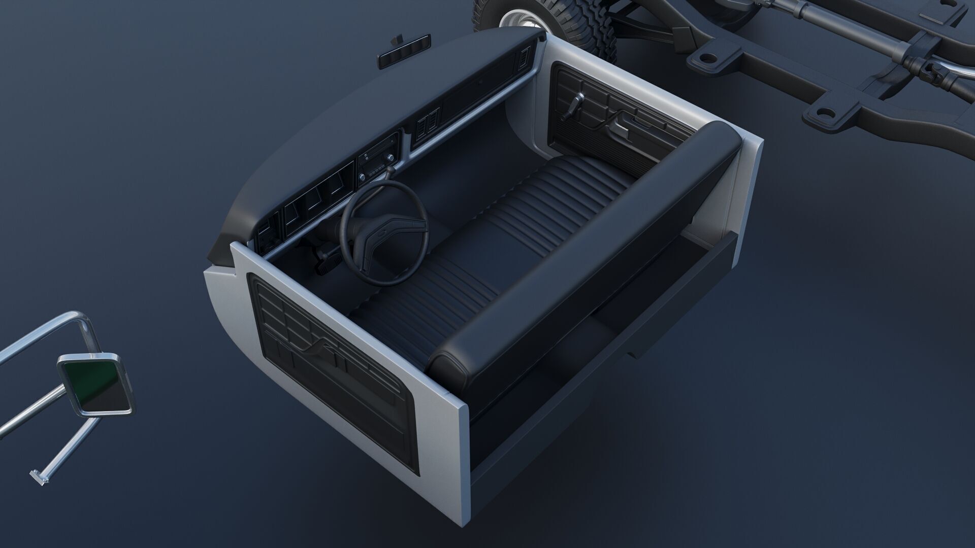 F-350 Super Camper Special 1976 3D print model_30