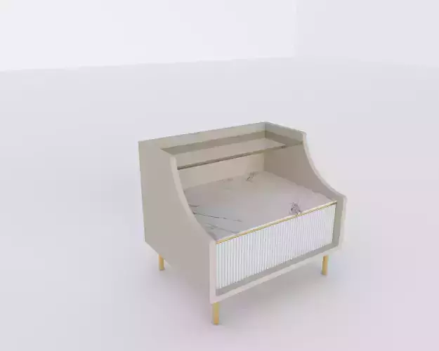 Curved Luxury Nightstand