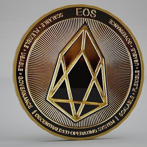 EOS Coin 3D model