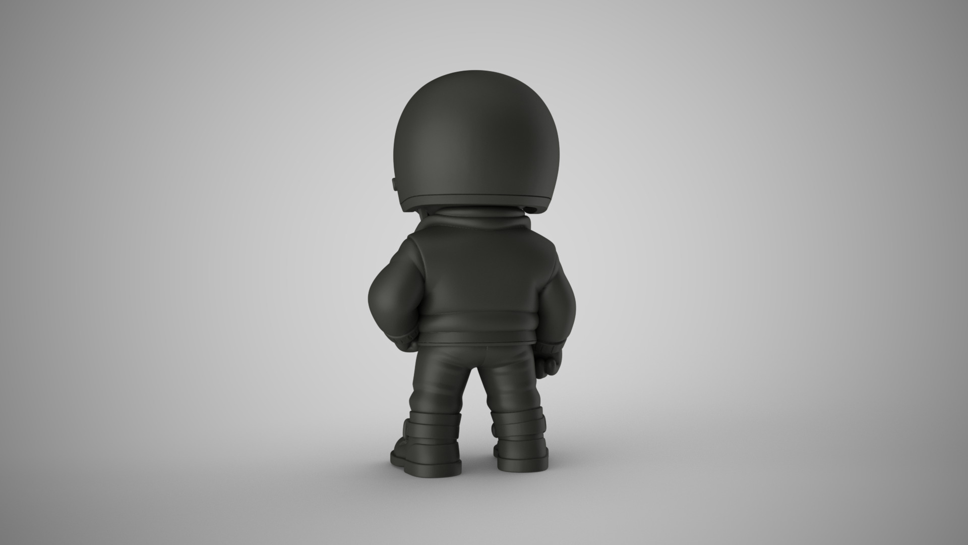 Cyber Punk Boy 5 3D print model_7