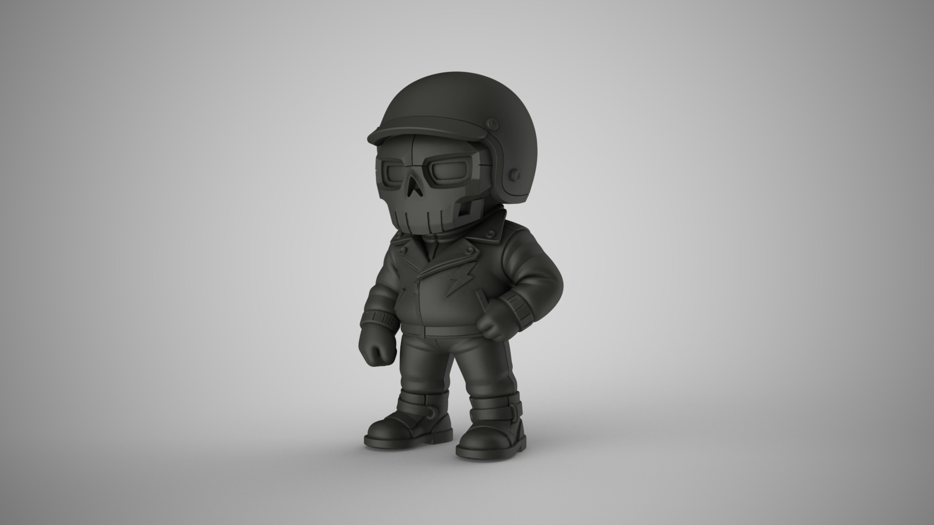 Cyber Punk Boy 5 3D print model_10