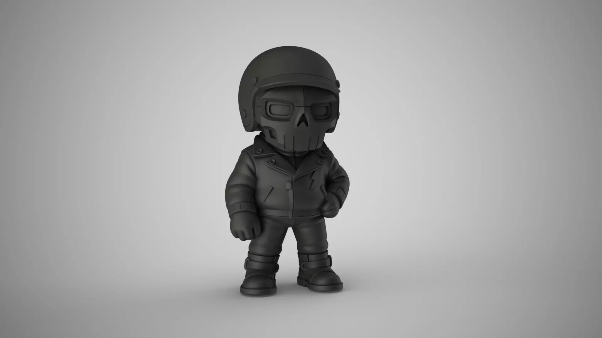 Cyber Punk Boy 5 3D print model_0