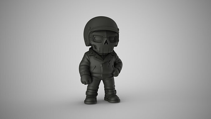Cyber Punk Boy 5 3D print model