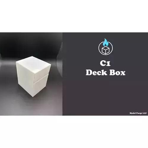 C1 Deck Box STL for 3D Printing
