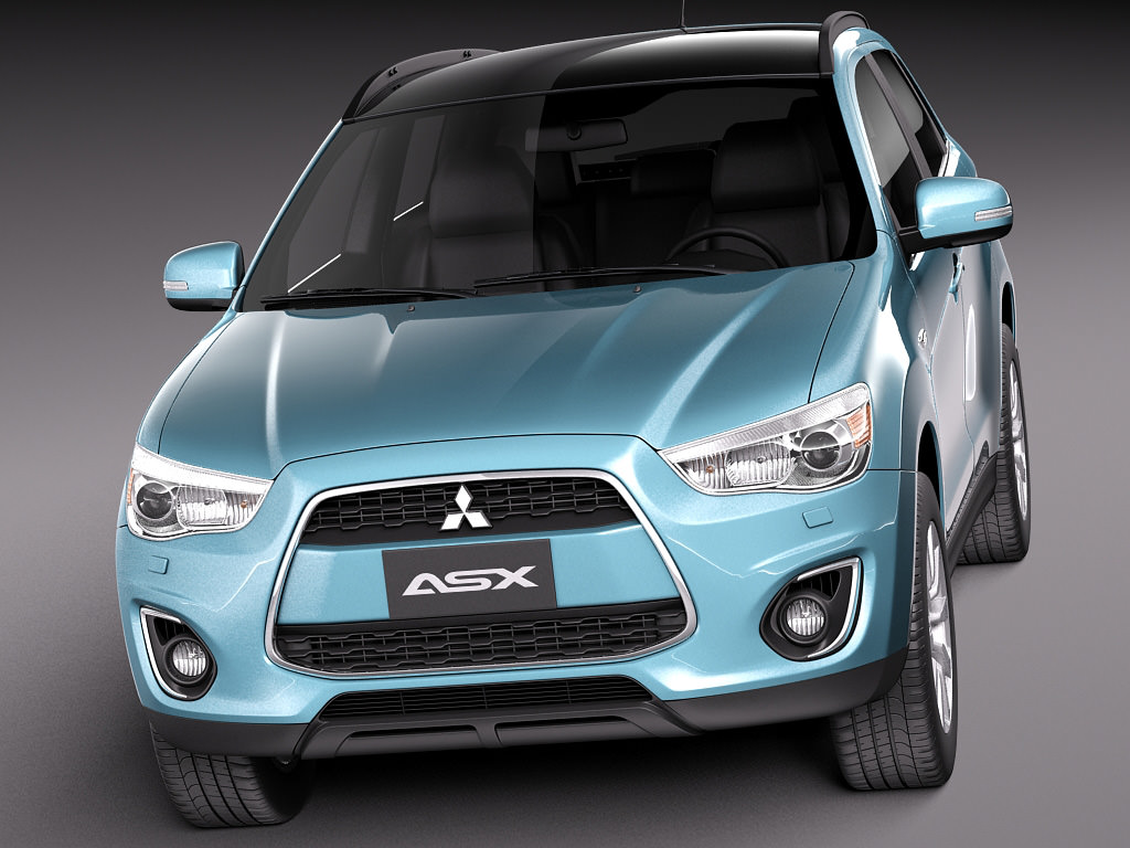 Mitsubishi ASX 2011 3D model_1