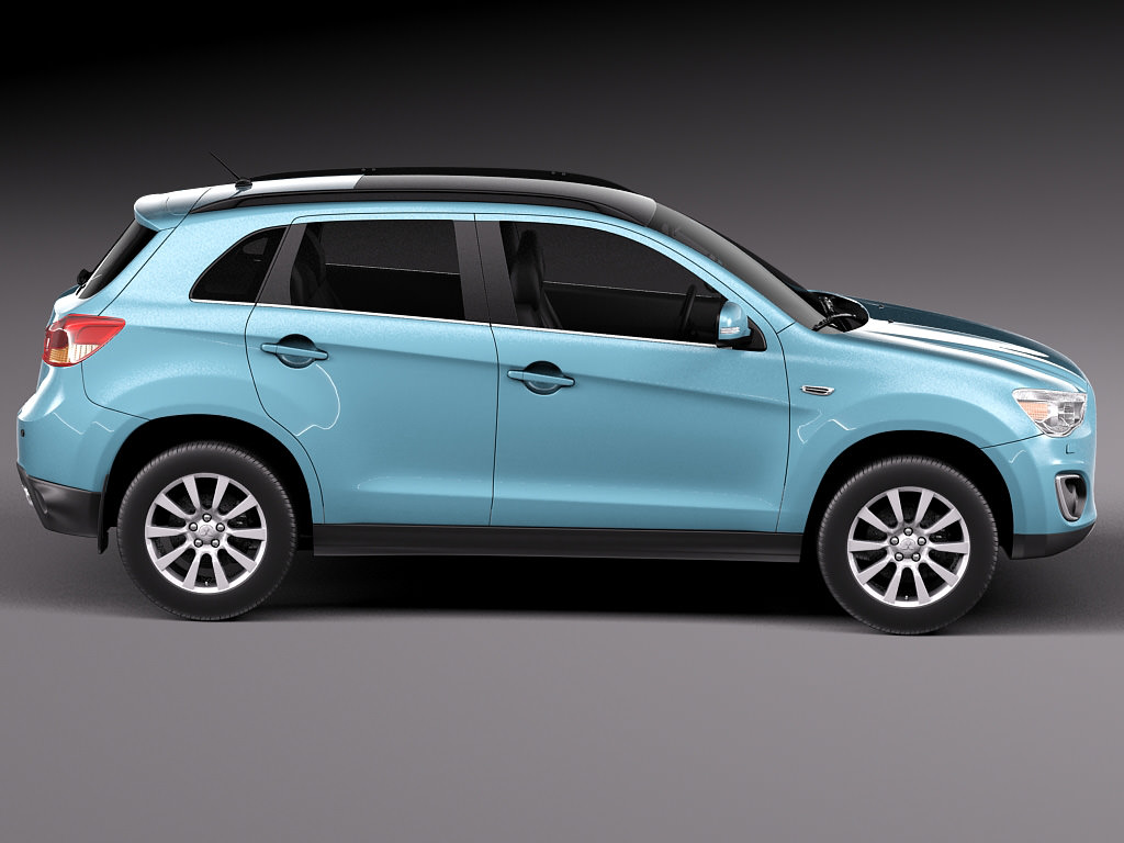 Mitsubishi ASX 2011 3D model_5