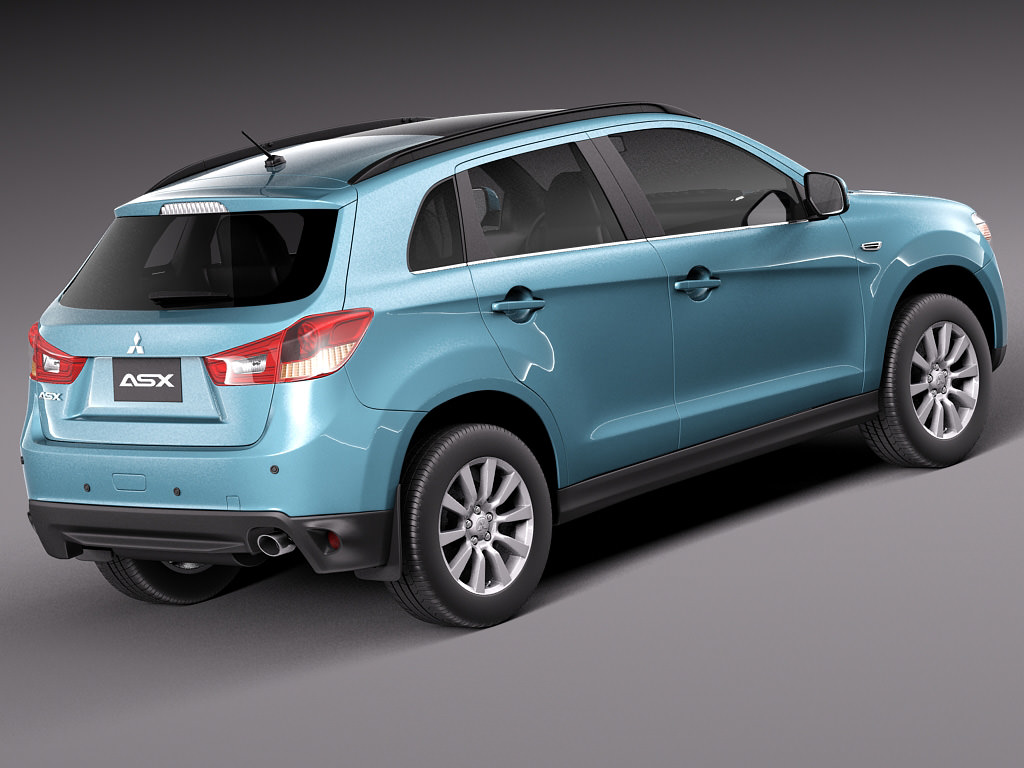 Mitsubishi ASX 2011 3D model_6