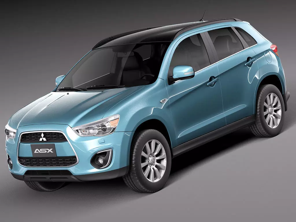 Mitsubishi ASX 2011 3D model_0