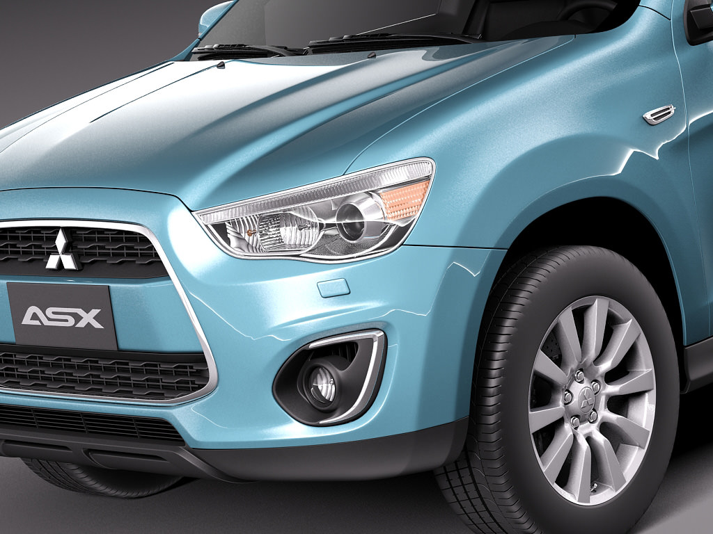 Mitsubishi ASX 2011 3D model_2
