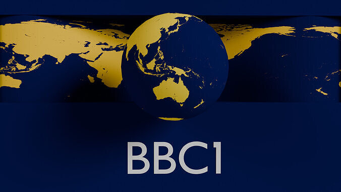 BBC Ident from late 1970s 3D model