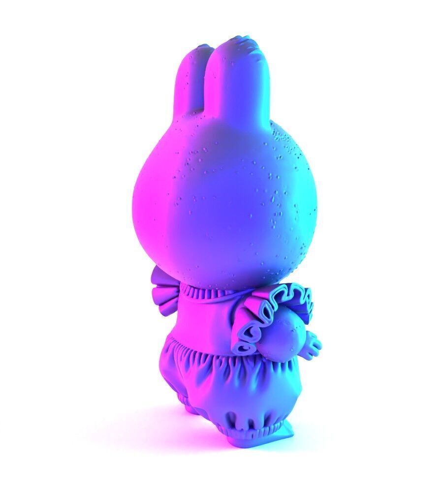 Labubu Tutu Skirt toy 3D print model_15