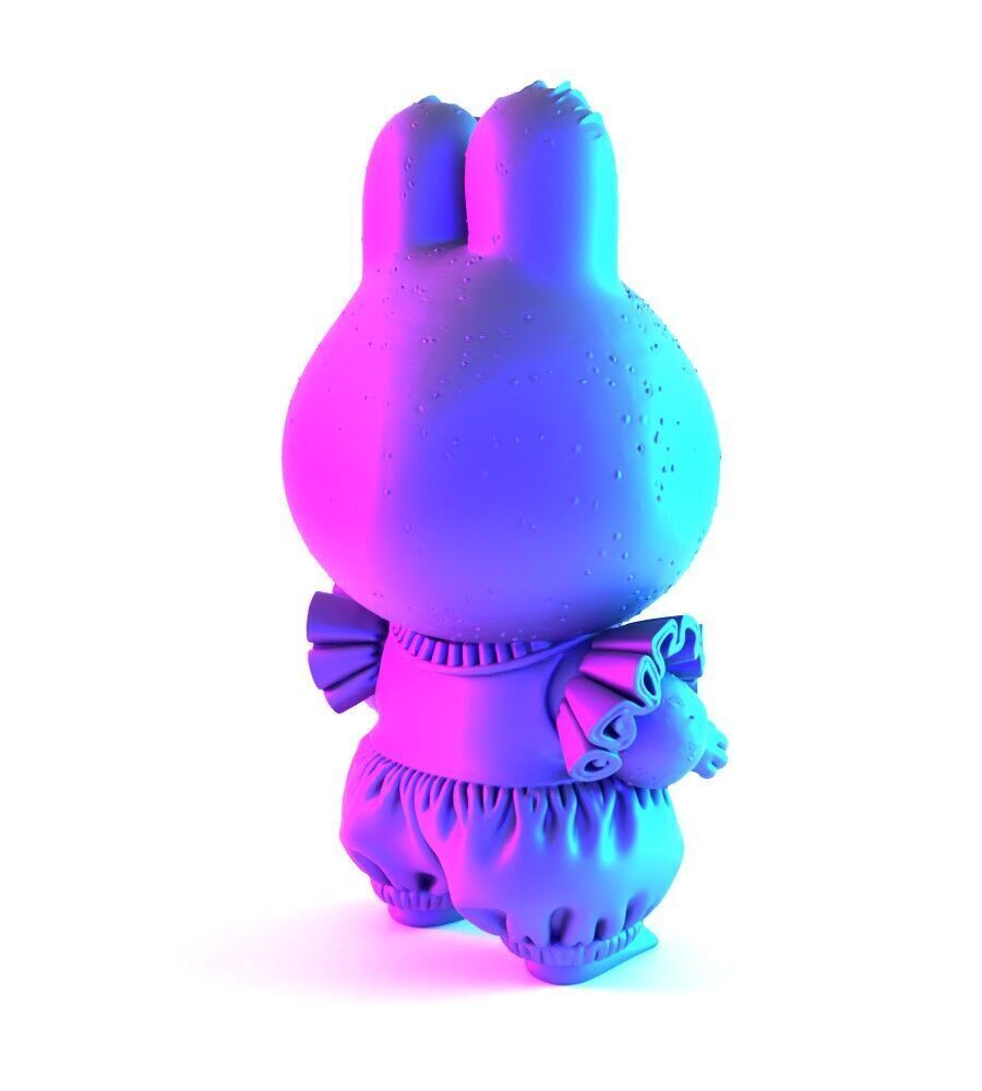 Labubu Tutu Skirt toy 3D print model_14