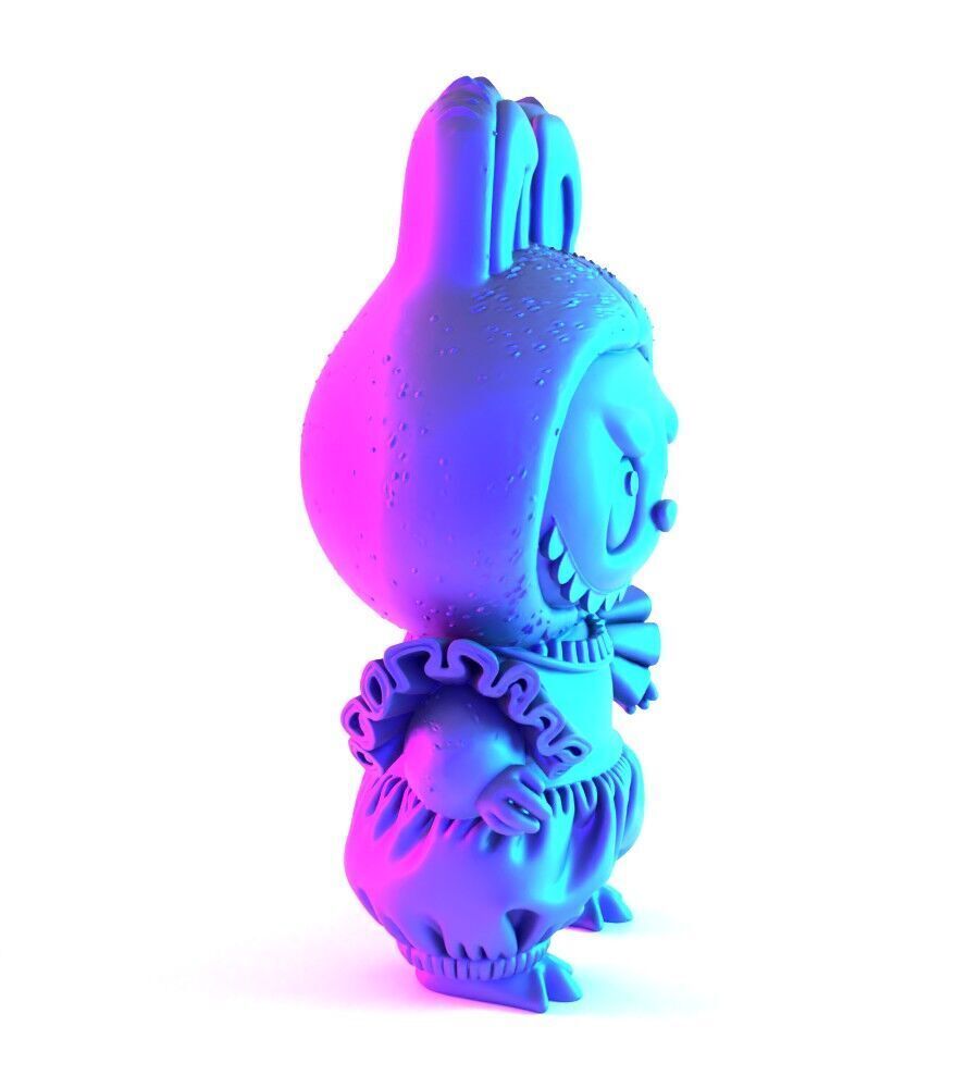 Labubu Tutu Skirt toy 3D print model_18