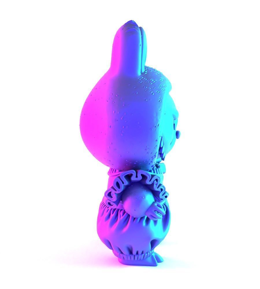 Labubu Tutu Skirt toy 3D print model_17