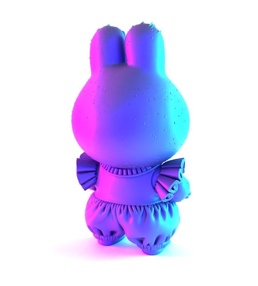 Labubu Tutu Skirt toy 3D print model_13