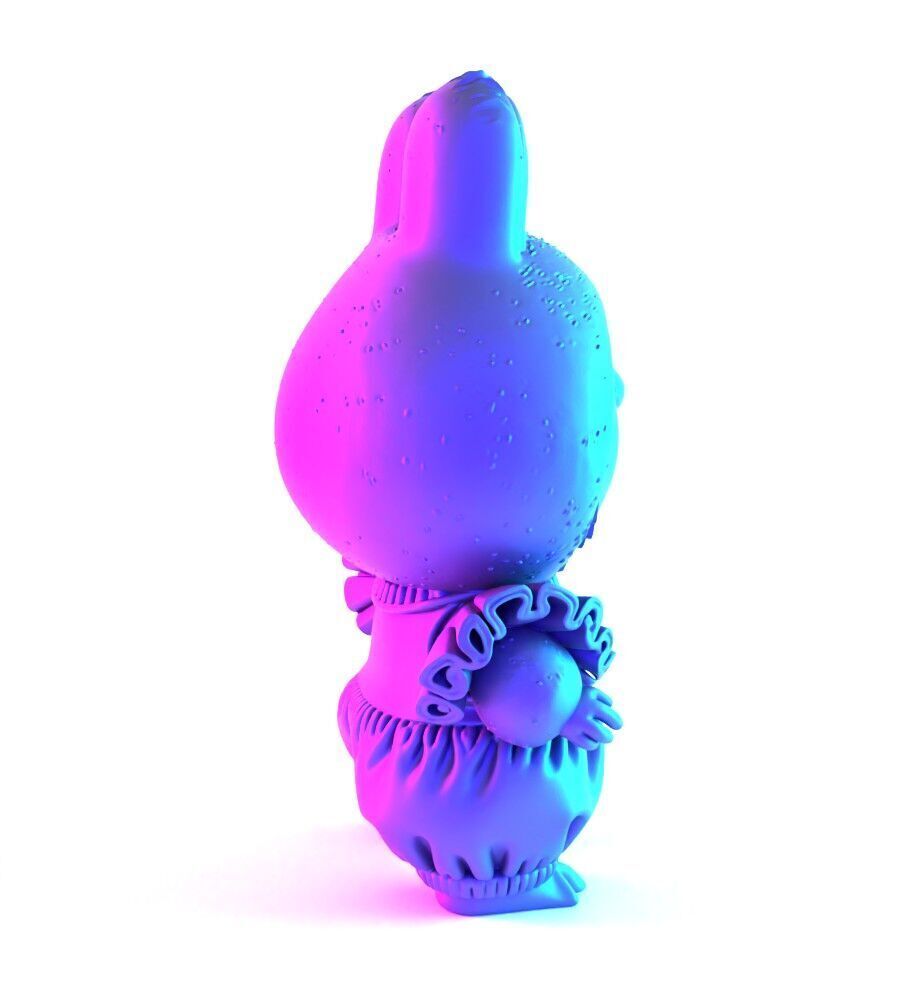 Labubu Tutu Skirt toy 3D print model_16