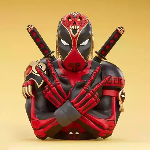 Aztec Deadpool Mexican Maya toy 3D print model