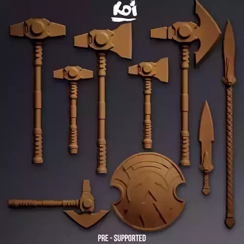 Praetorian Stormguard - Weapon Set