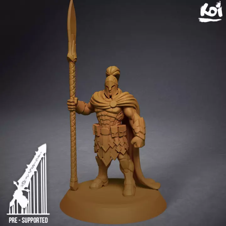Praetorian Stormguard - Legion Commander 3D print model_0