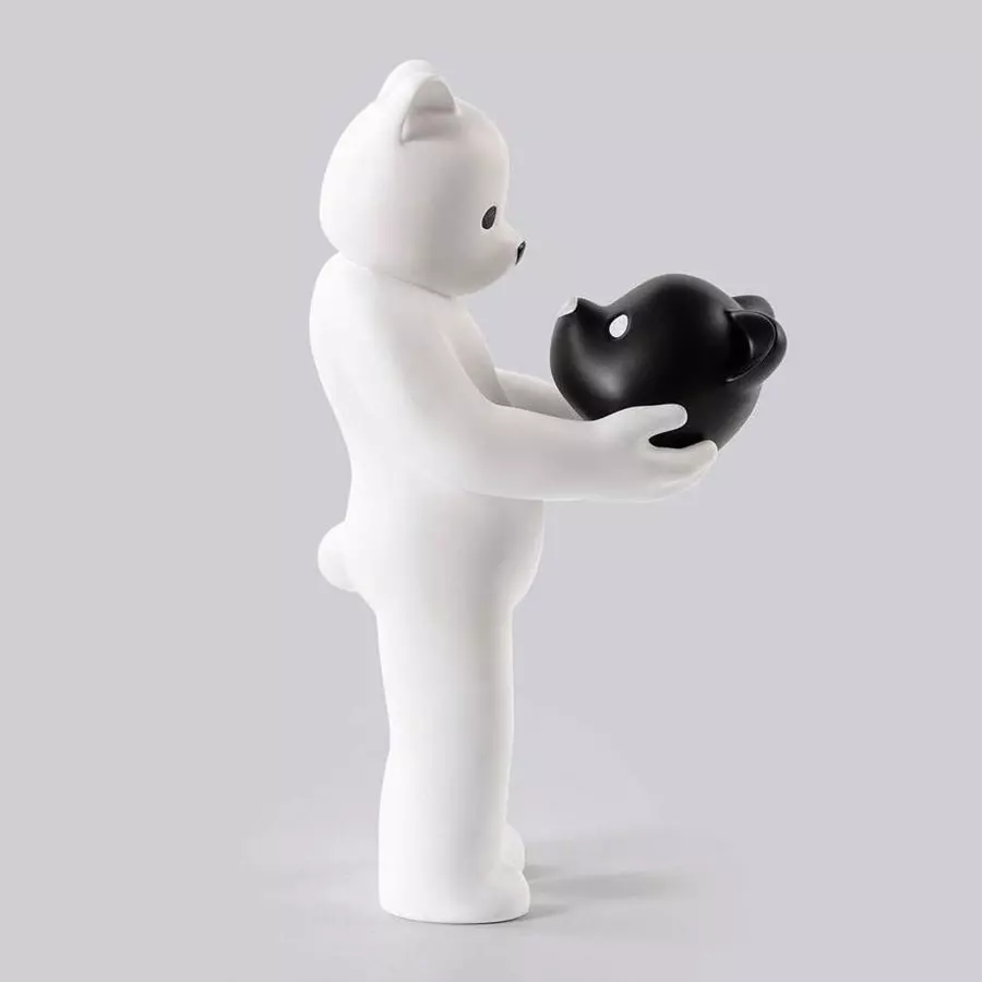 Face to Face Bear Inner Self Luke Chueh toy 3D print model_0