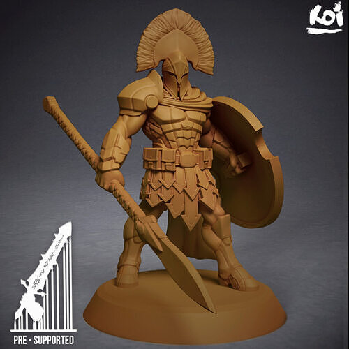 Praetorian Stormguard - Champion 3D print model