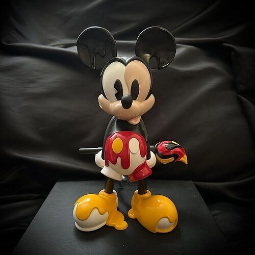 Melt Drip Mickey Mouse toy 3D print model