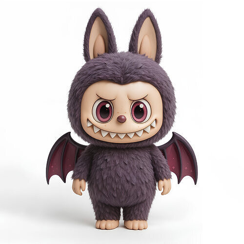 Labubu Count Dracula Halloween toy 3D print model