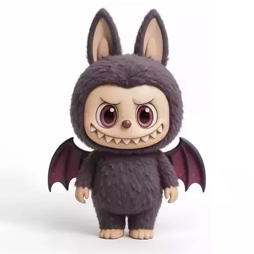 Labubu Count Dracula Halloween toy