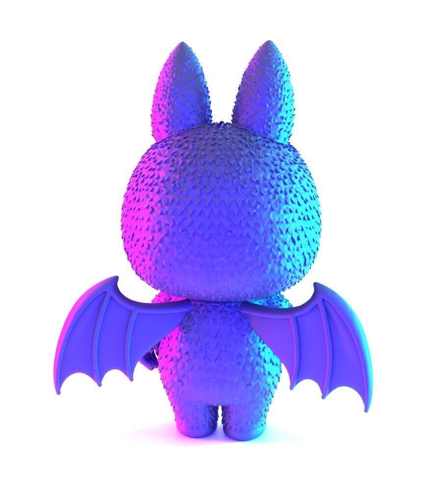 Labubu Count Dracula Halloween toy 3D print model_12