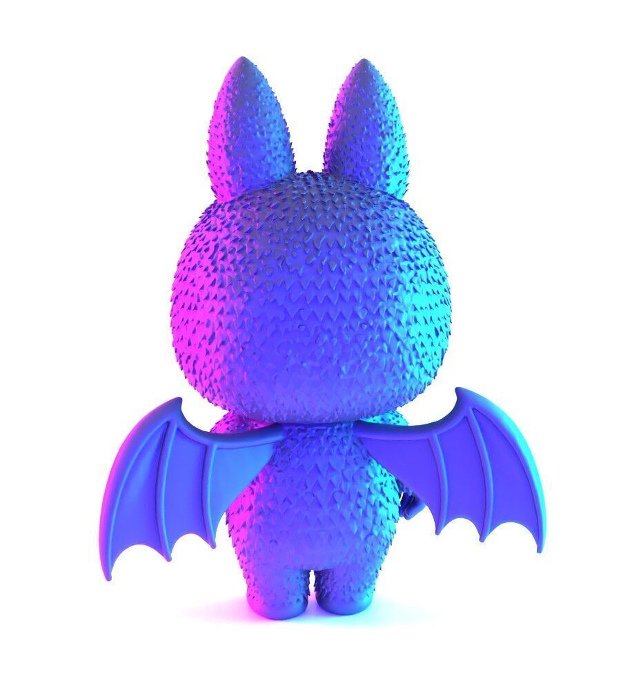 Labubu Count Dracula Halloween toy 3D print model_11