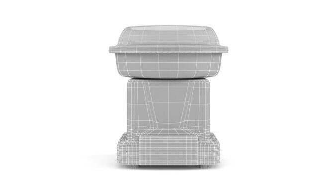 Cotton Candy Maker 3D model 7
