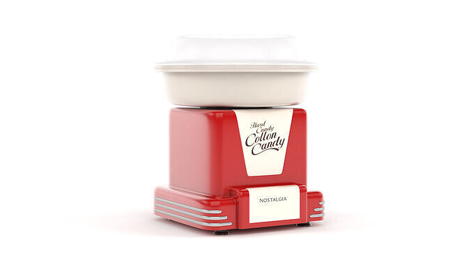 Cotton Candy Maker 3D model 3