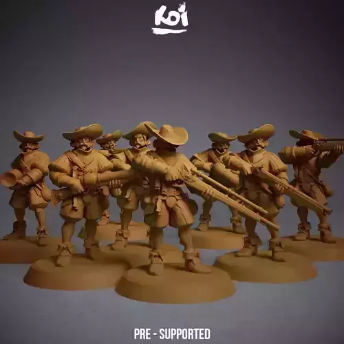 Guildmarch Militia - Handgunners Bundle
