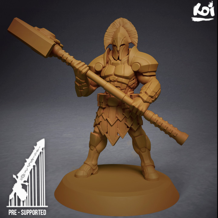 Praetorian Stormguard - Bundle 3D print model_4