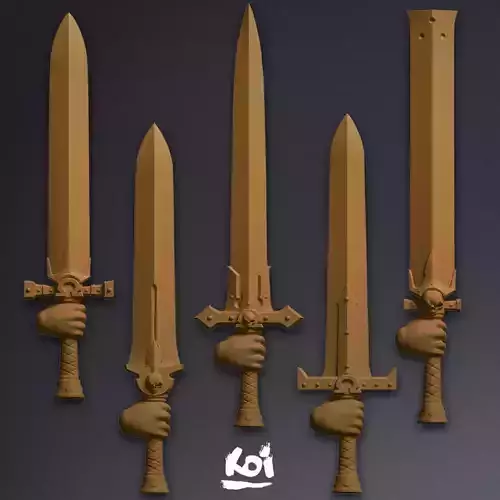 Sword of Justice - Weapon Set