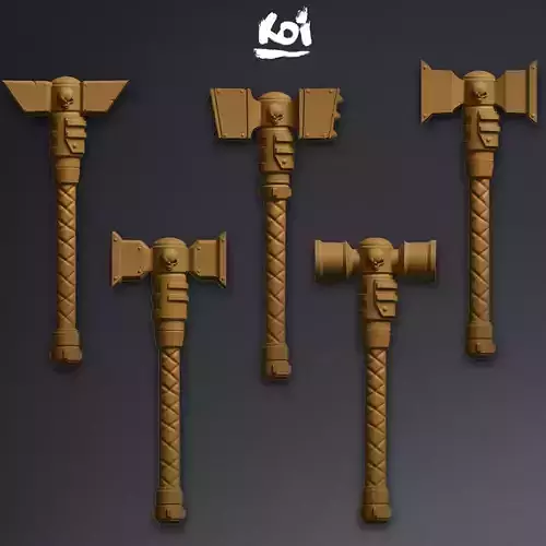 Hammers of Justice - Weapon Set