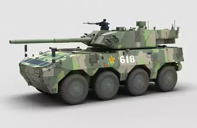Chinese ZTL-19 Infantry Fighting Vehicle 3D model