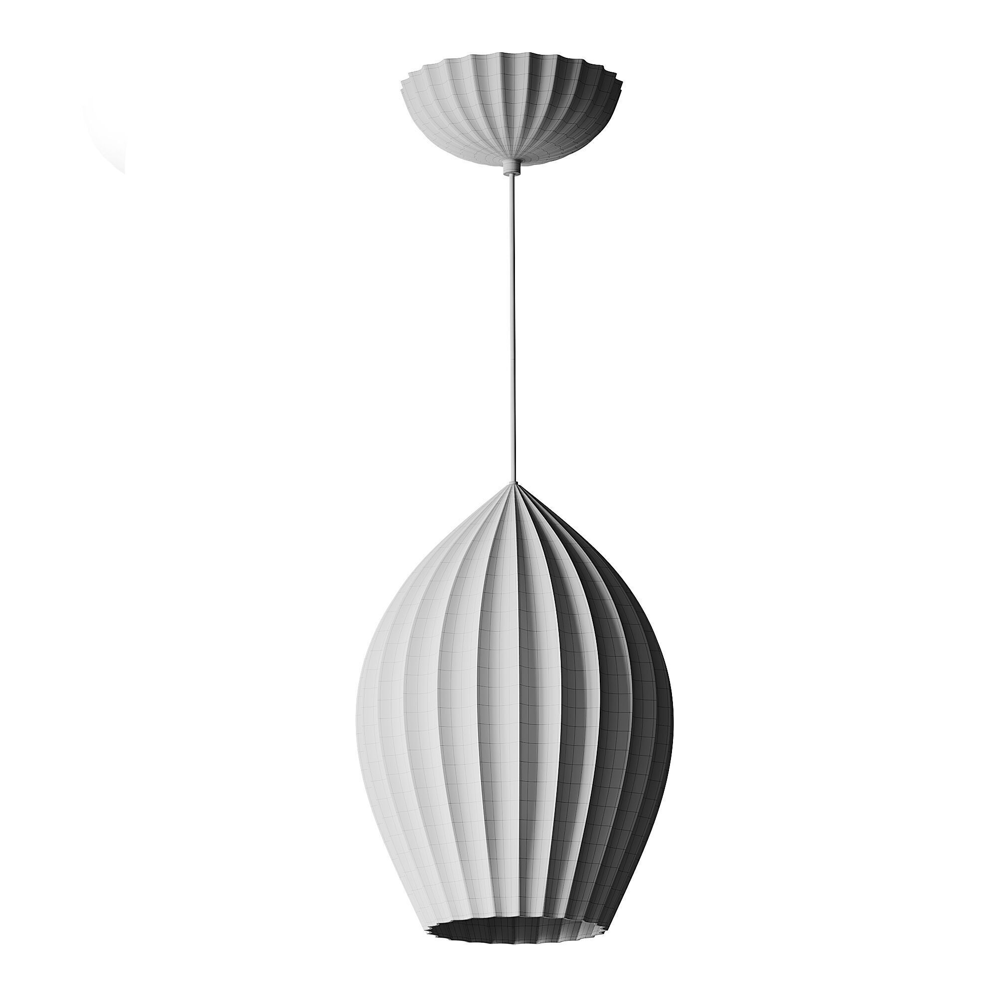Fin Suspension light 3D model_14