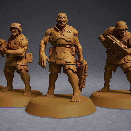 Horrors of the Void - Taken Bundle  3D print model