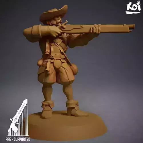 Guildmarch Militia - Handgunner 4