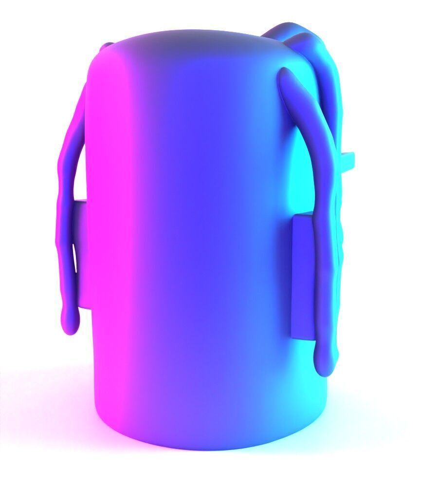 Travis Scott SpongeBob SquarePants Look Mom I Can Swim toy 3D print model_13