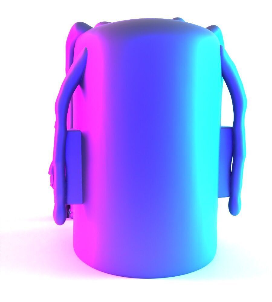 Travis Scott SpongeBob SquarePants Look Mom I Can Swim toy 3D print model_11