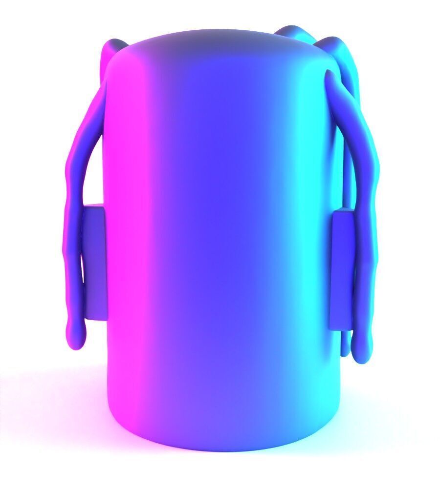 Travis Scott SpongeBob SquarePants Look Mom I Can Swim toy 3D print model_12