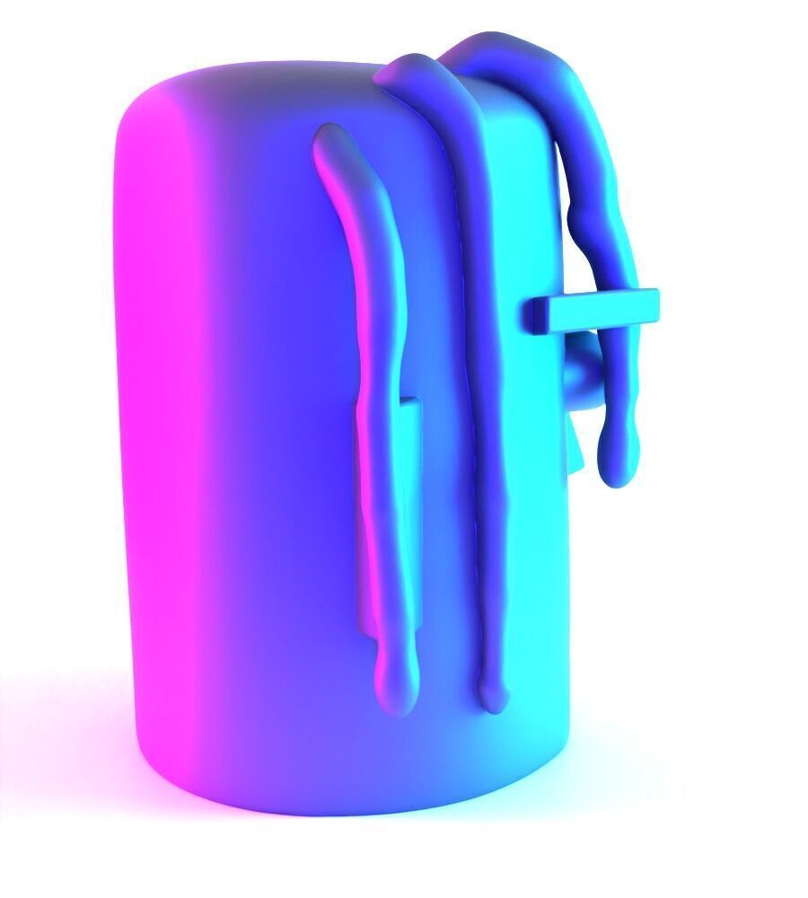 Travis Scott SpongeBob SquarePants Look Mom I Can Swim toy 3D print model_15