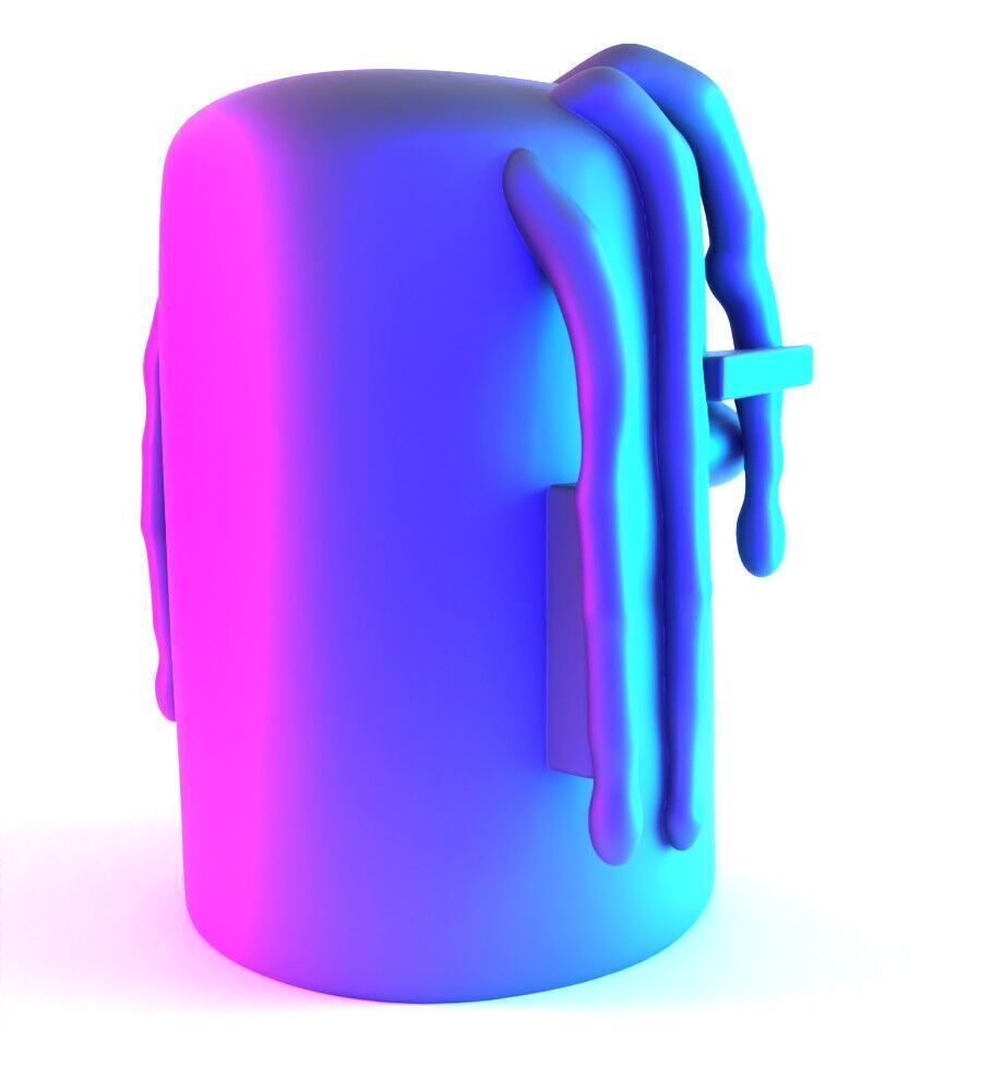 Travis Scott SpongeBob SquarePants Look Mom I Can Swim toy 3D print model_14