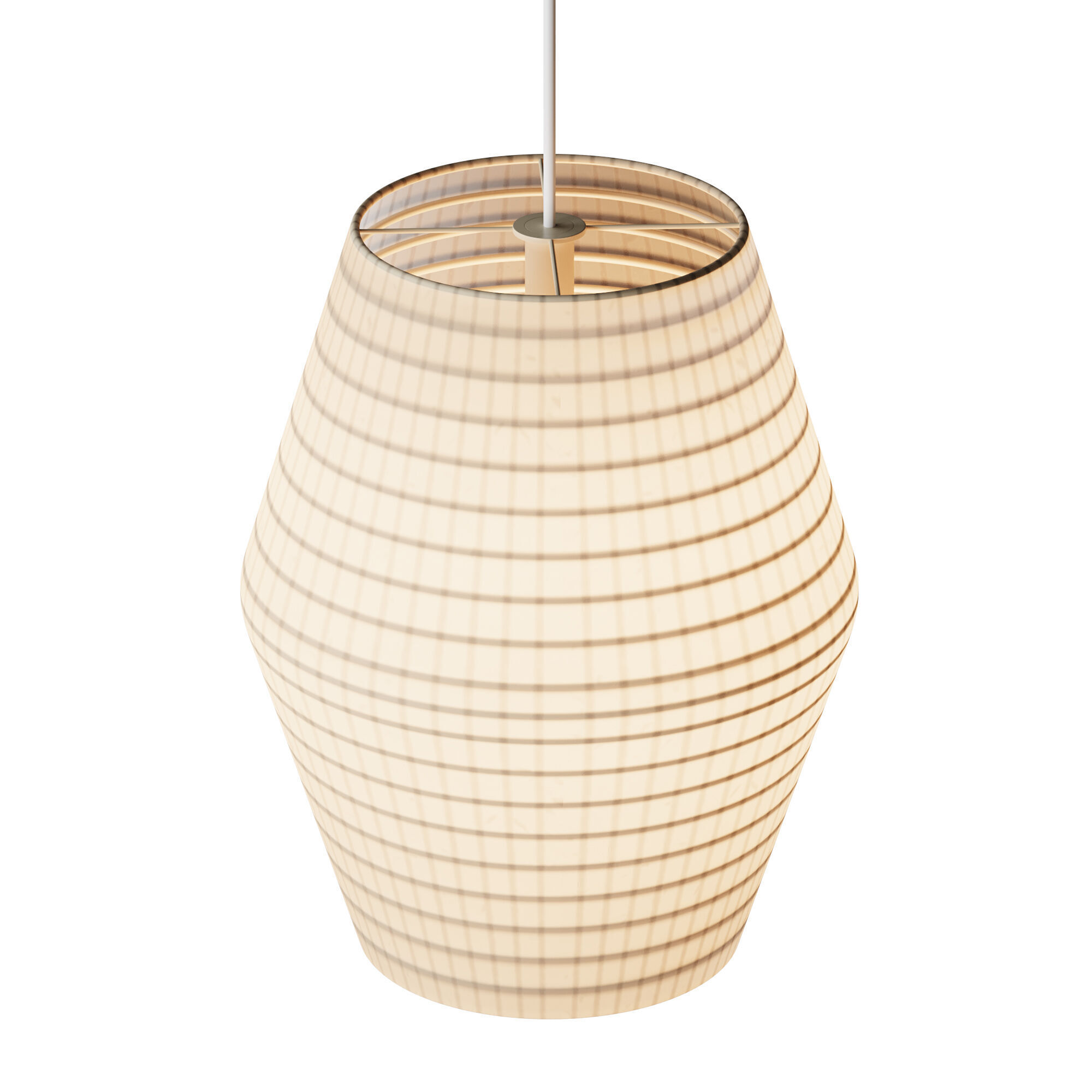 Gifu Lantern Pendant light 3D model_7