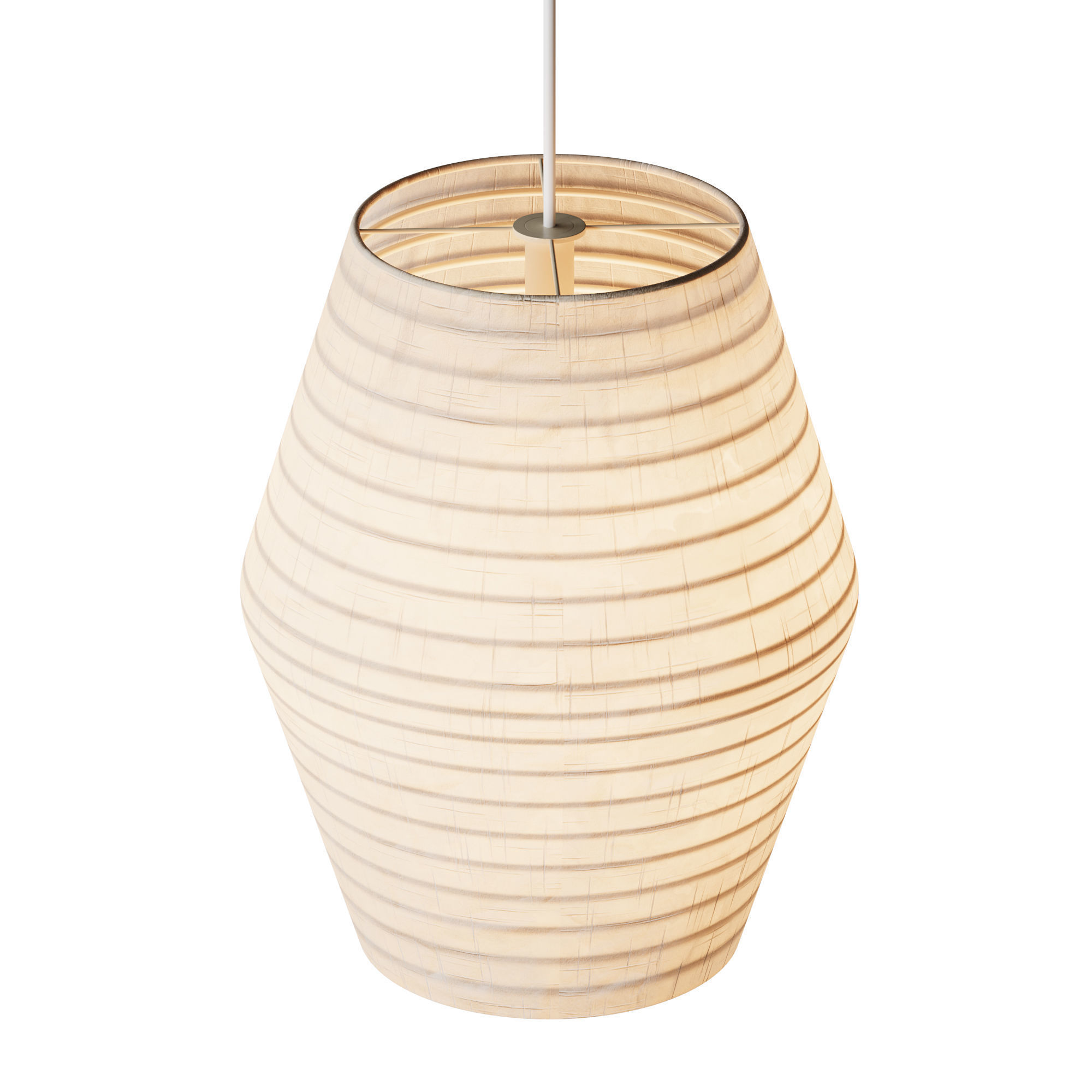 Gifu Lantern Pendant light 3D model_5