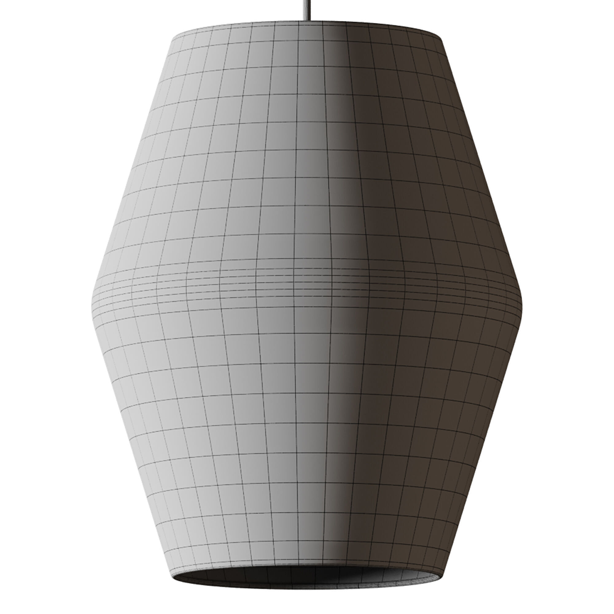 Gifu Lantern Pendant light 3D model_14
