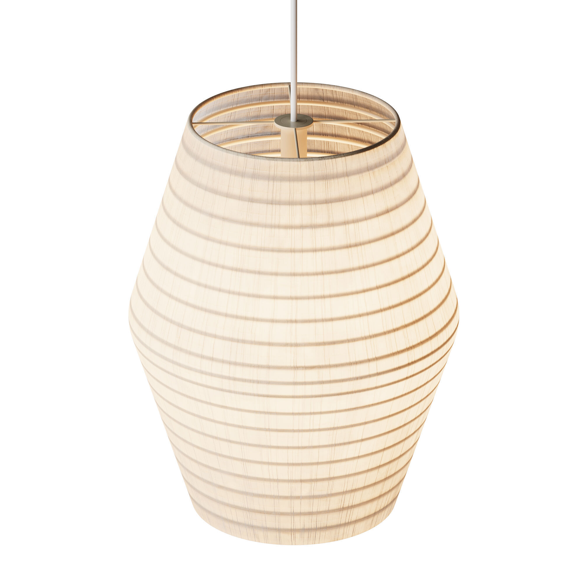 Gifu Lantern Pendant light 3D model_4